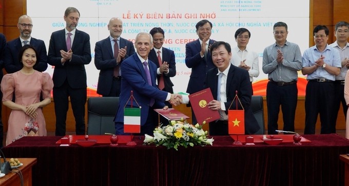 Việt Nam - Italia hợp tác phát triển nông nghiệp xanh, bền vững